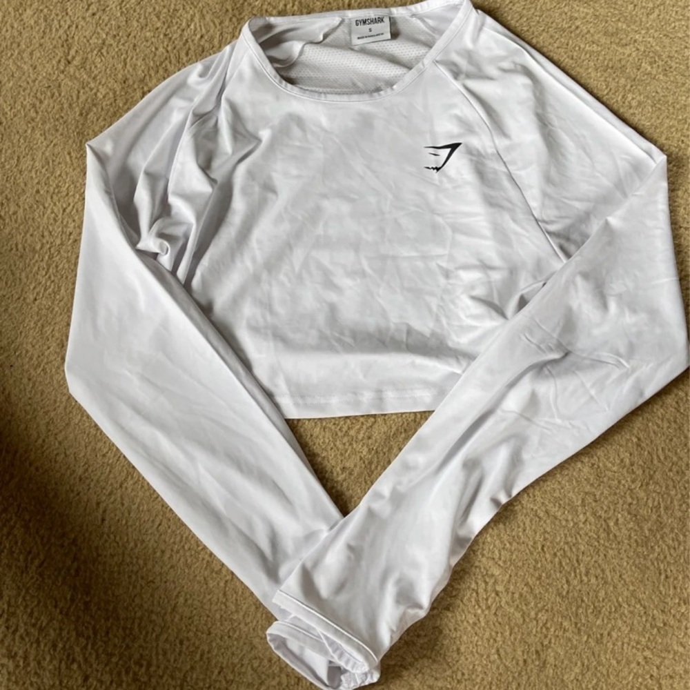 Gymshark Long Sleeve Training Crop Top